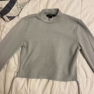 mock neck top